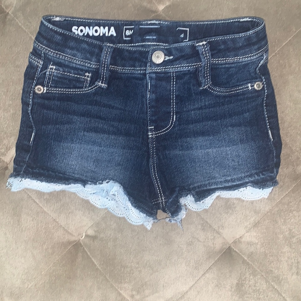 Girls Denim Shorts size 6